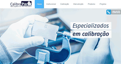 Desktop Screenshot of calibrapar.com.br
